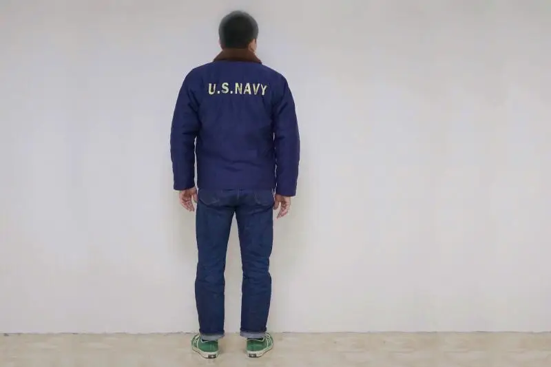 BOB DONG Repro 40s США темно-N-1 палубная куртка зимняя военная форма USN Мужская куртка 44