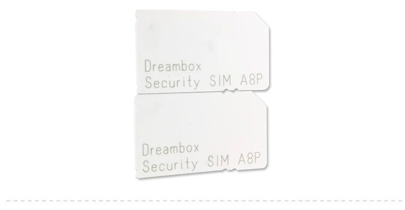 Оригинальный SIM A8P карты безопасности (100% Оригинал карты) для 800HD SE приемник