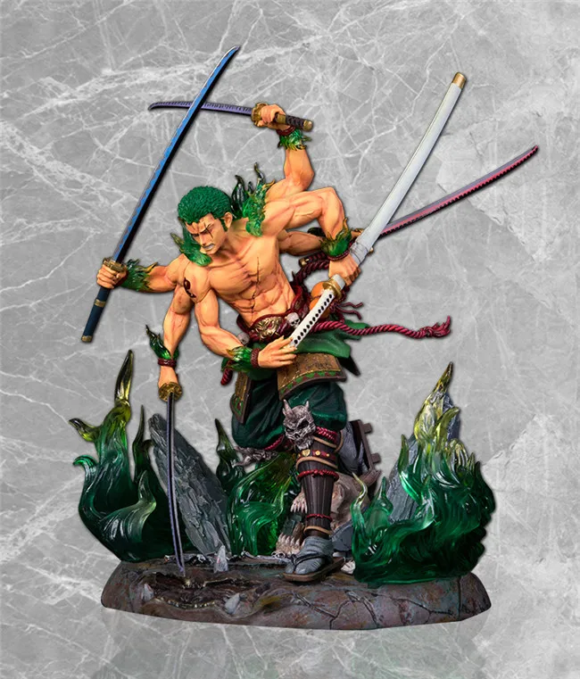 Аниме one piece GK Roronoa Зоро Asura Ver. ПВХ фигурка Коллекция Модель игрушки