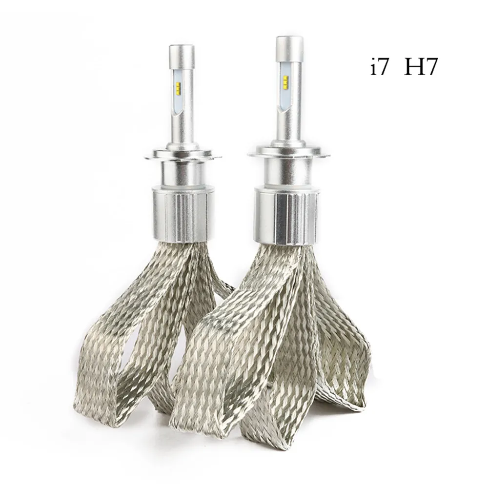 Xenplus автомобилей фар светодиодный супер яркий 9600lm D2S H1 H3 H4 H7 H11 9005 HB3 HB4 9004 9007 H13 Чипов Philips Chip 12V осветительная лампа
