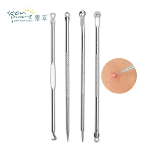 4 шт., серебряные антибактериальные средства для удаления чёрных точек