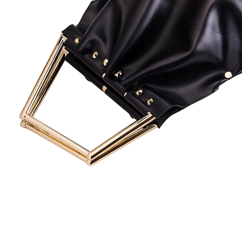 Новинка кожаная женская винтажная сумка тоут с золотой ручкой кошелек для женщин