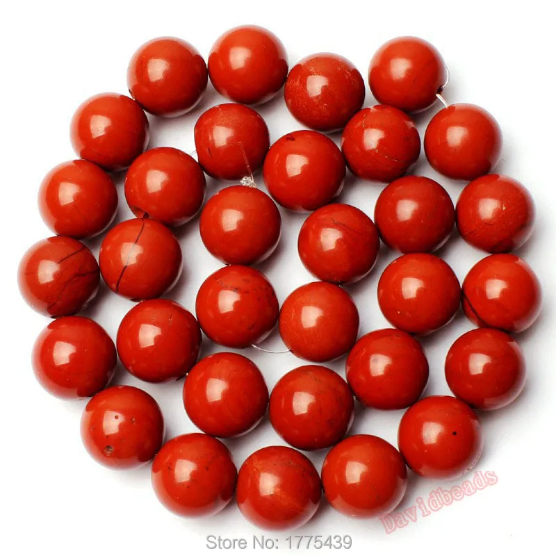 Free Shipping 6 8 10 12mm Natural Red Jaspers Round Shape Loose Beads Strand 15&quot Jewelry Accessory diy | Украшения и