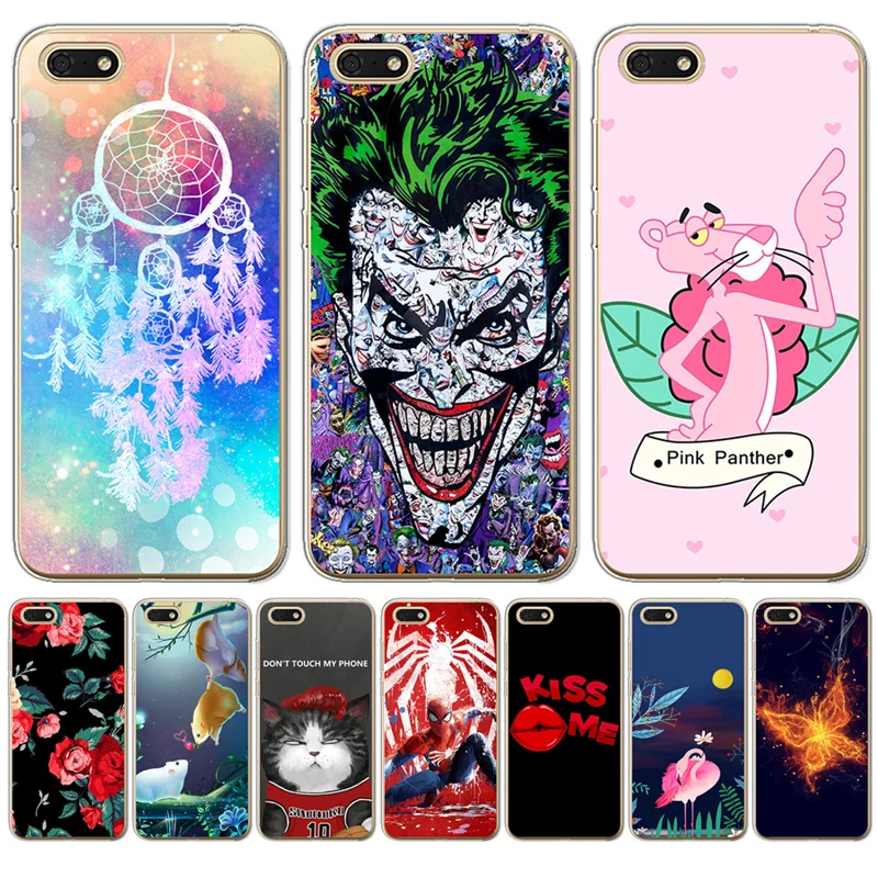 Чехол с изображением фламинго don't touch my phone Spiderman для Huawei Nova 3i Y5 II Y6 Y3 2017 2018 Prime |