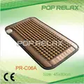220PCS tourmaline stone POP RELAX heating tourmaline magnetic therapy flat mat PR-C06A Germanium stone physiotherapy pad 45x80cm