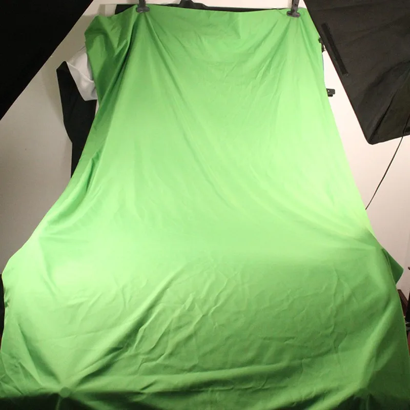 Hanmi 2 м x зеленый экран хромаки фотостудия фон из хлопчатобумажной ткани Chroma Key