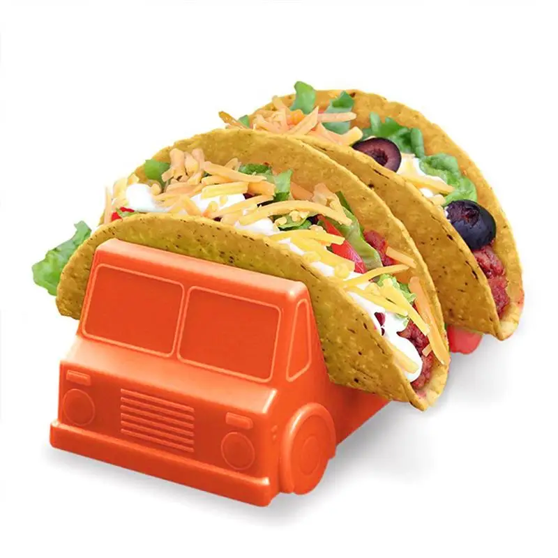 Удобный шикарный пластиковый держатель для тако 2 шт. подставка лотков духовки