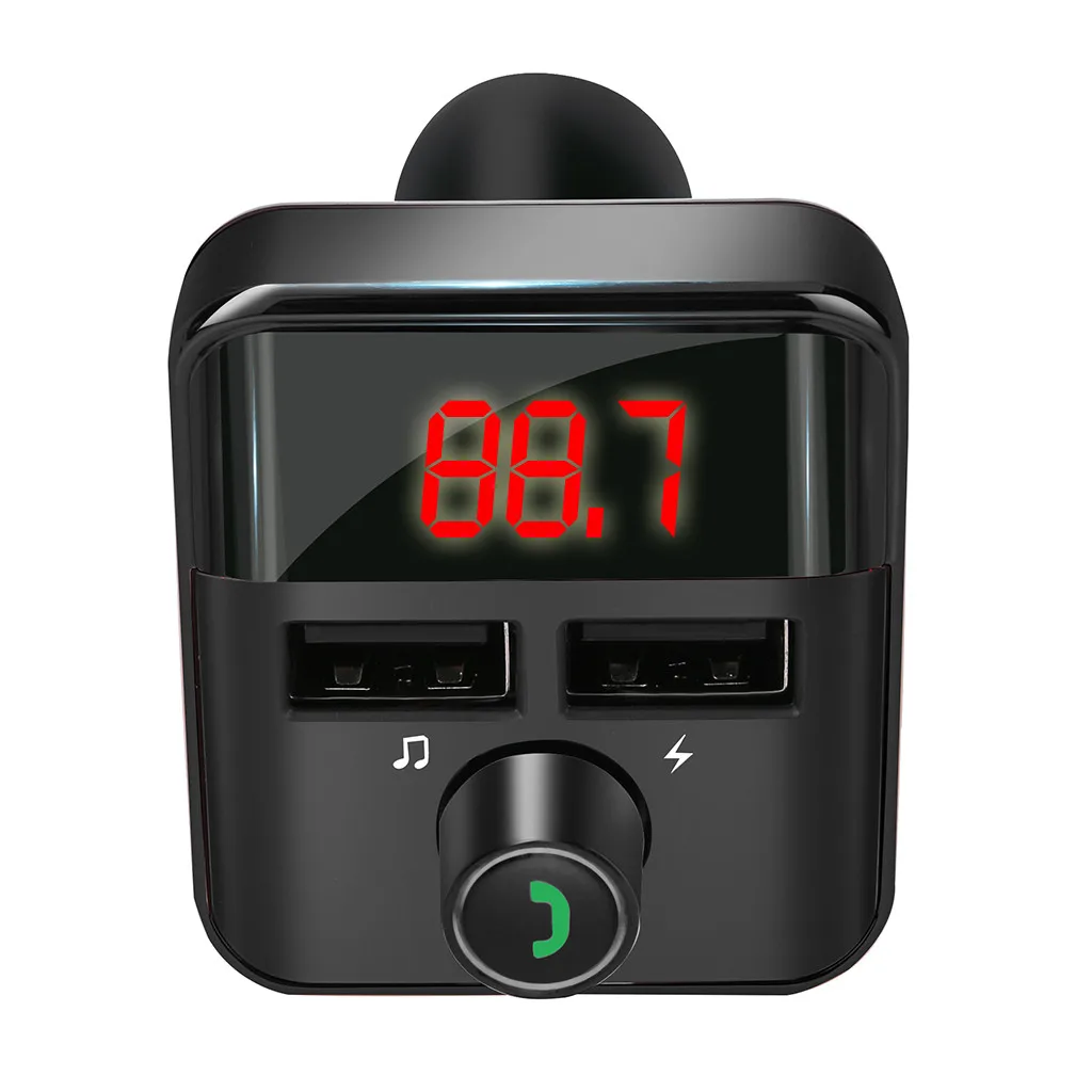 Bluetooth автомобильный fm-передатчик беспроводной радио адаптер USB зарядное устройство MP3-плеер USB2.1A зарядное устройство, версия Bluetooth 3,0 10 июня