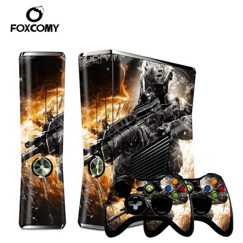 Воин Джокер пользовательский человек виниловая консоль чехол для microsoft xbox 360 тонкий кожи наклейки контроллер защитный для xbox 360 S