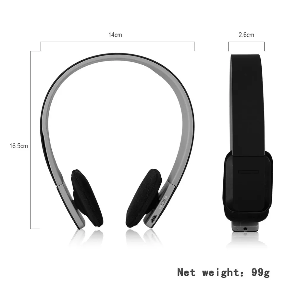 Excelvan BQ-618 беспроводные Bluetooth наушники встроенные микрофоны шумоподавление гарнитуры стерео звук Hifi наушники