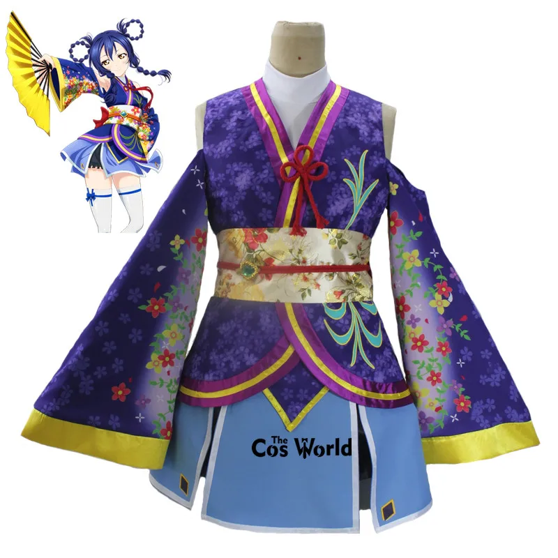 Костюм для косплея Love Live Kaguya No Shiro De Odoritai с ангельским ангелом сонодой Umi