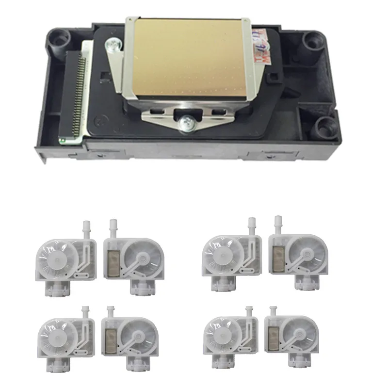 100% новое и оригинальное для Epson DX5 F187000 печатающая головка золотое лицо Печатающая