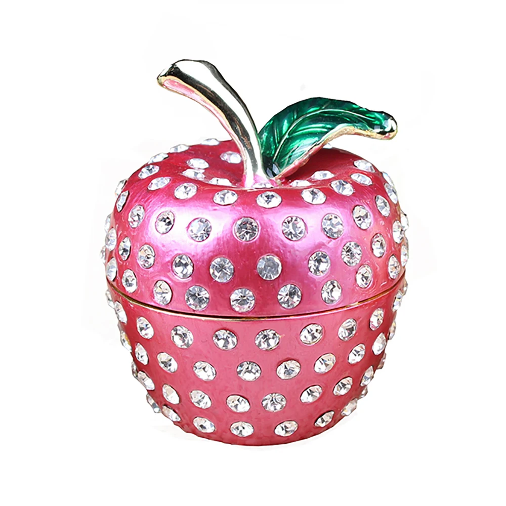 Кольцо для помолвки Apple Bejeweled инкрустированная Ювелирная шкатулка подарок на