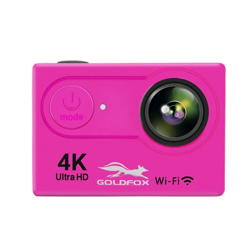 Rosy Red Новинка H9 Экшн-камера Ultra HD 4 K/25fps WiFi 2," 170D подводный водонепроницаемый шлем видео запись камера s Спортивная камера - Цвет: Rosy Red