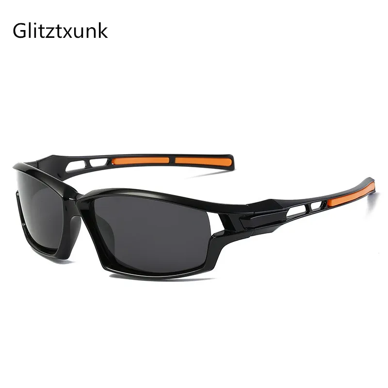 Glitztxunk 2018 новые спортивные поляризованные солнцезащитные очки для мужчин и