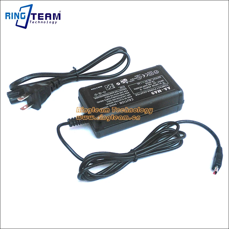 Адаптер питания переменного тока для Samsung камер видеокамер AAMA9 HMX H200 H203 H204 H205 H300 H303