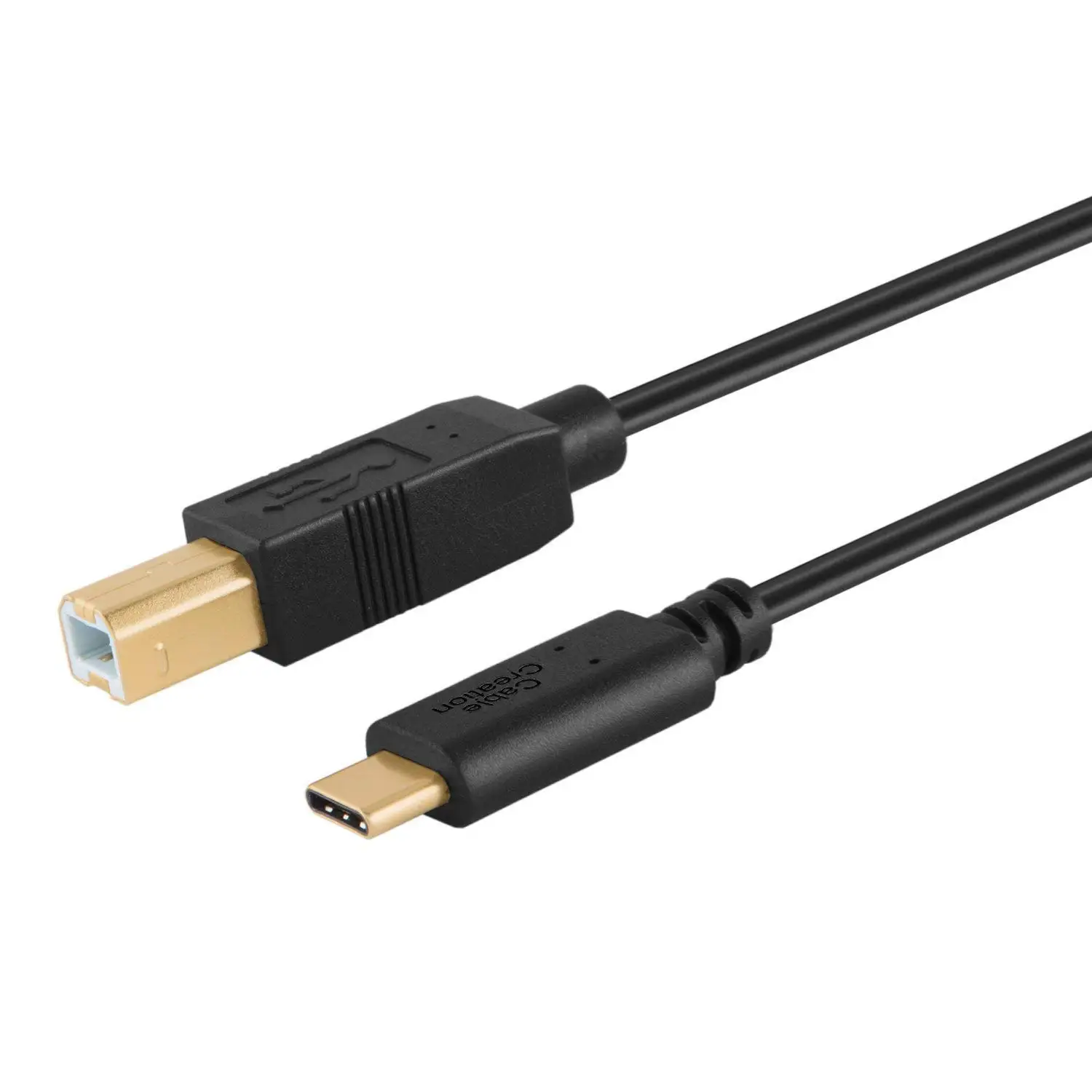 USB C к B Кабель для принтера 6 Футов jorinдо 2 0 Type кабелю типа совместимый с MacBook Pro HP Canon