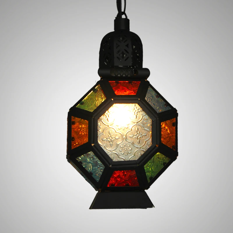 Подвесные светильники с одной головкой подвесные красочные кофейного дерева