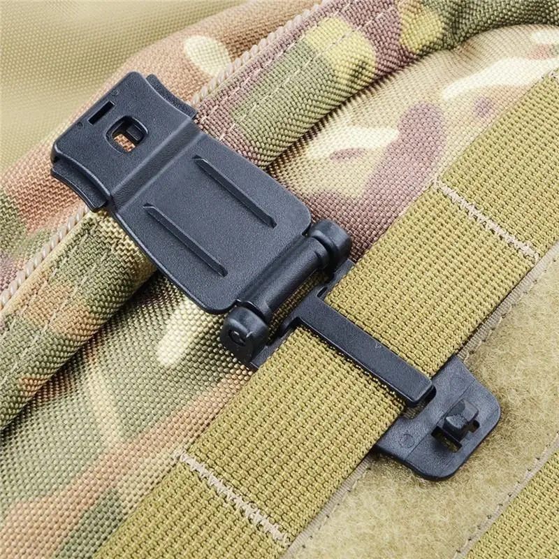10 шт. Пряжка комплект Bushcraft подключения molle Прикрепите ремешок ссылка тактический рюкзак тканая тесьма Зажим для ремня застежка на открытом воздухе лагерь Поход