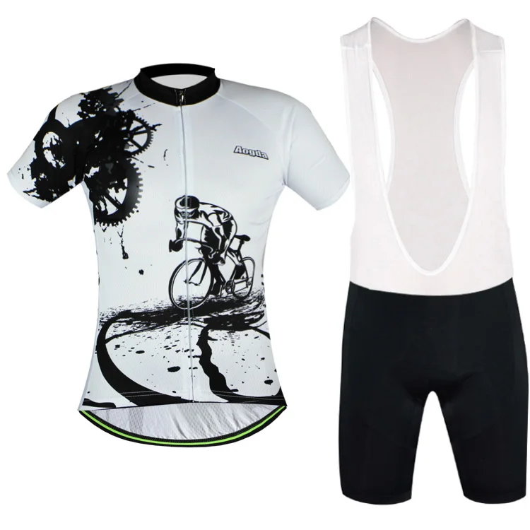 Мужская форма для велоспорта Ropa Ciclismo, одежда для велоспорта, одежда для горного велосипеда, одежда для горных гонок, комплекты одежды для велоспорта - Цвет: Jerseys and Bib Pant