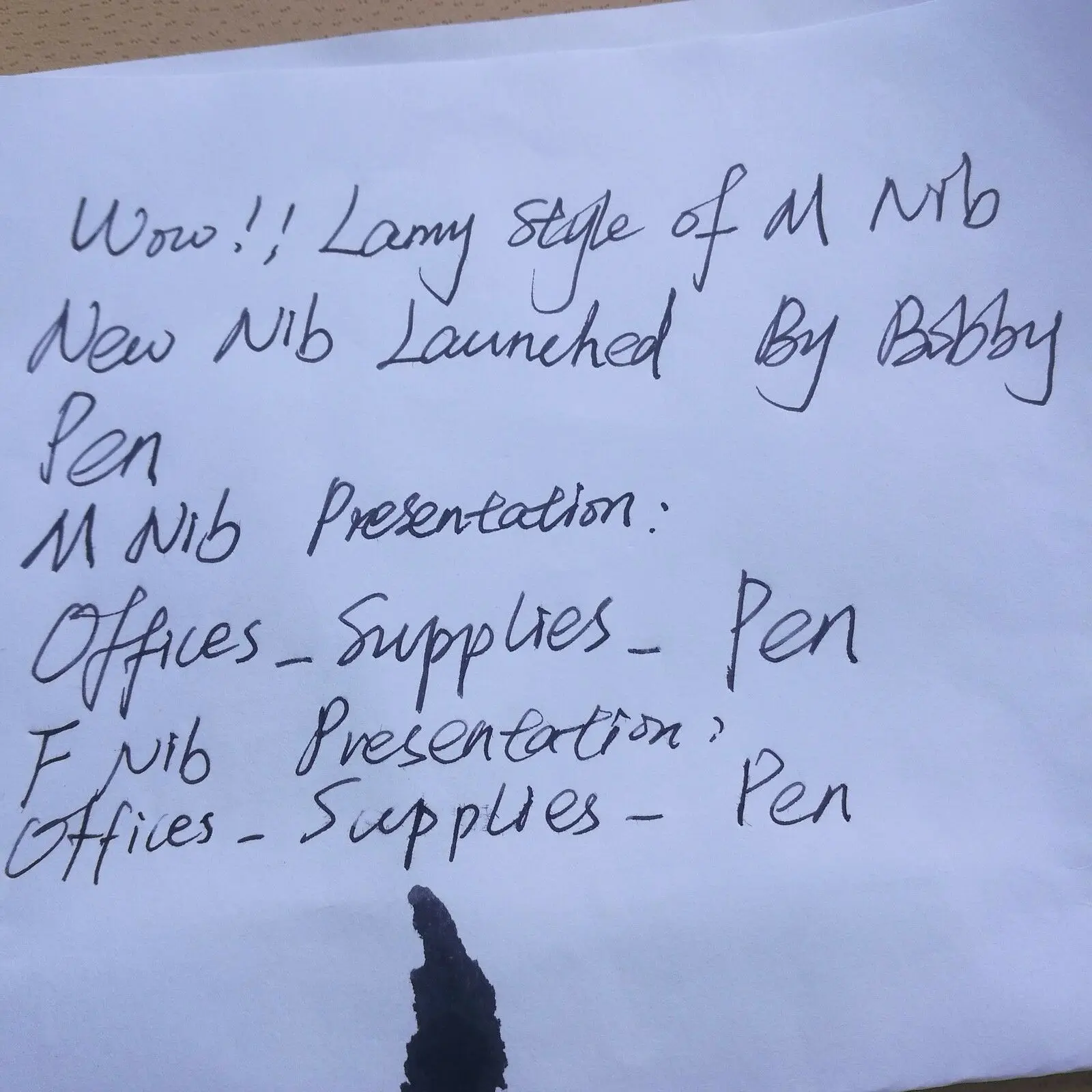 Наконечник Bobby Recomended, 4 шт., средние серебряные наконечники для LAMY Safari/Wing Sung 3008/Hero 359, перьевая ручка, чернильная ручка, канцелярские принадлежности для офиса