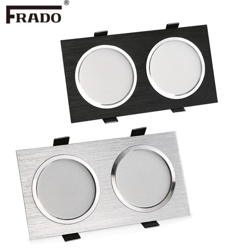 

Led Down Light Ceiling Lamps 6W 10W 14W Dimmable Square Downlights 110V 220V Commercial Lighting Clothing Store