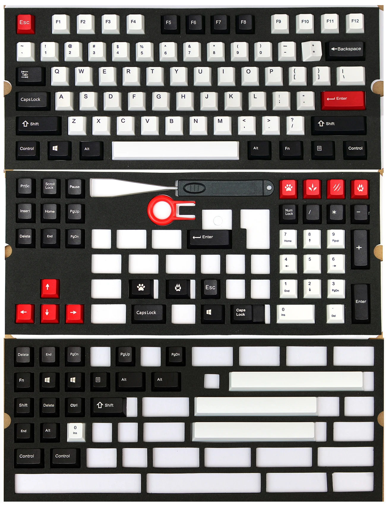 Черный/Красный 108 клавиш сублимированный pbt keycap для механической клавиатуры Cherry Filco Ducky keycap Вишневый профиль только keycaps