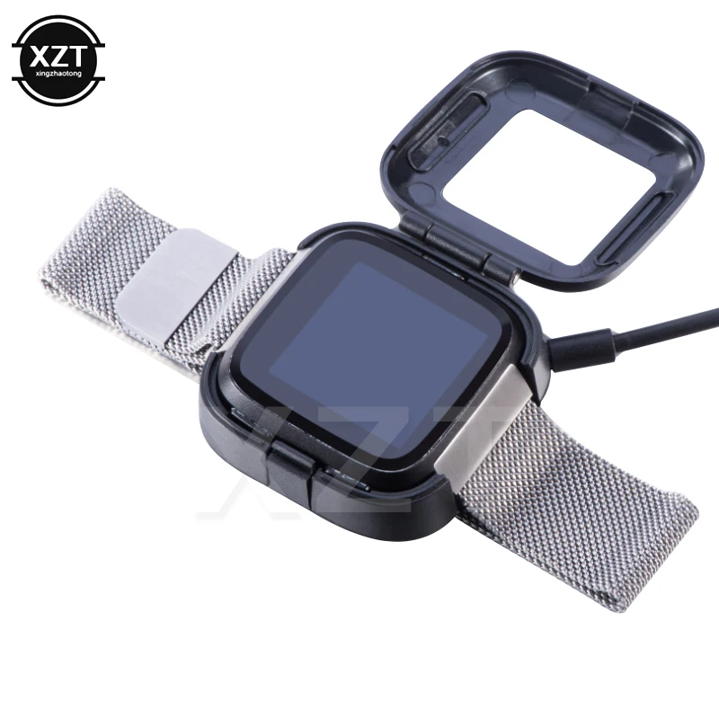 1 шт. зарядный USB-кабель подставка для смарт-часов Fitbit Versa USB зарядное устройство