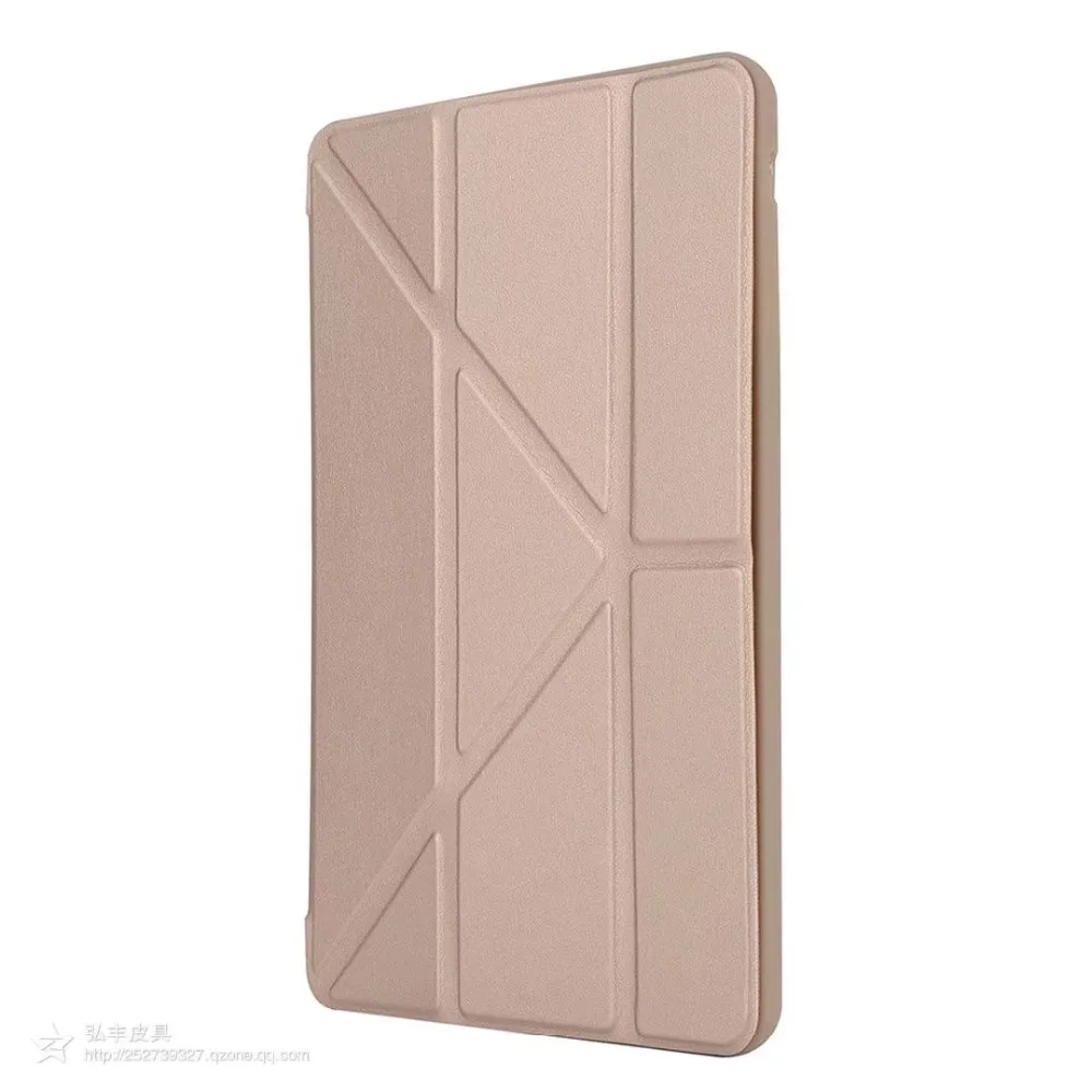 Чехол для iPad Mini 3 2 1 чехол из искусственной кожи силиконовая Мягкая задняя крышка с тройной подставкой Авто спящий смарт-чехол для iPad Mini2 Funda