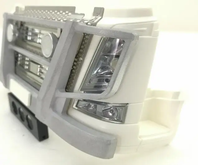 Средние сетки покрытие бампер светодиодные фонари для Tamiya 1/14 RC VOLVO FH16 6X4 грузовик лесовоз 8x8Globetrotter FH12 750 трактор комплект 56360