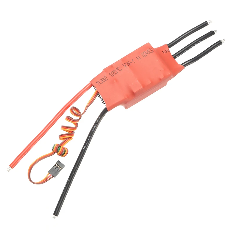 Красный кирпич 200A ESC бесщеточный OPTO NO BEC 200A(OPTO) 2 ~ 7s Li poly для радиоуправляемых