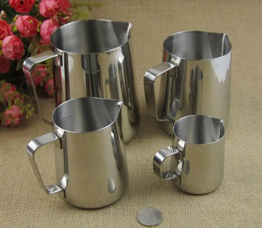 Кувшин для кофе эспрессо 150/350/600 мл|espresso coffee pitcher|coffee latteespresso steel |