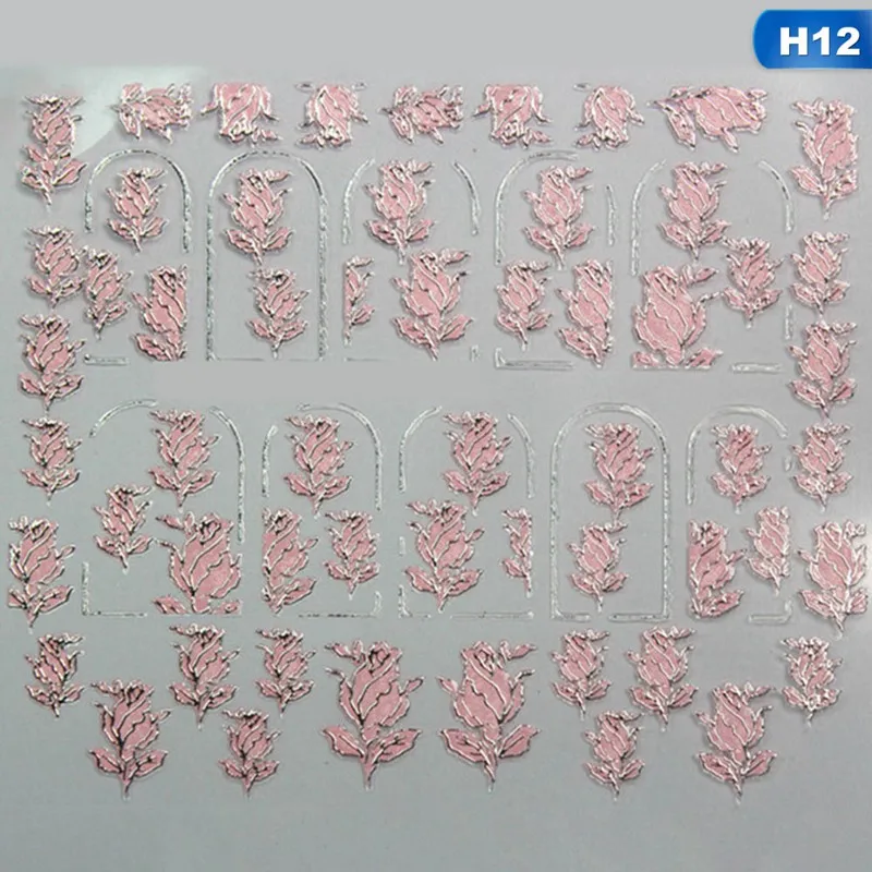 Китайский стиль наклейки для ногтей аппликация 3D переводные наклейки для ногтей инструменты для украшения ногтей