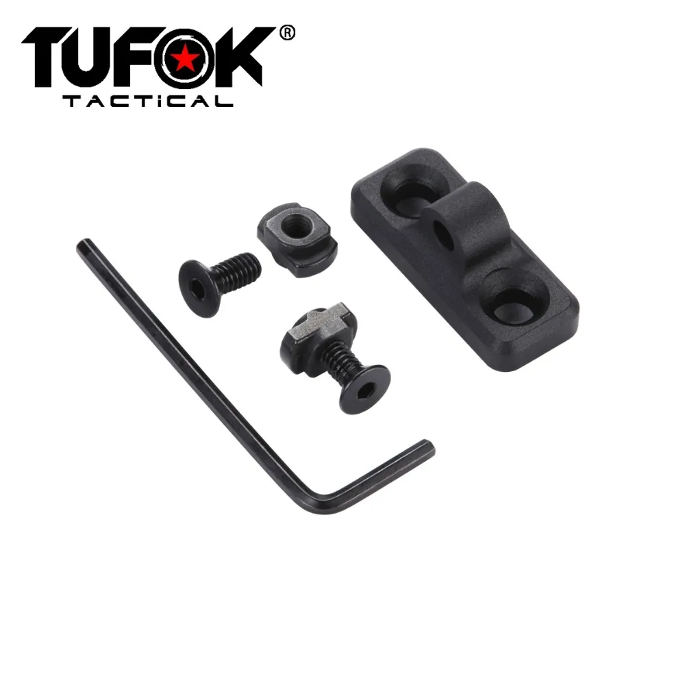 

TuFok M-lok Weaver Rail Sling Stud Quick Detach Adapter fit Uncle Mikes Style Sling Mount