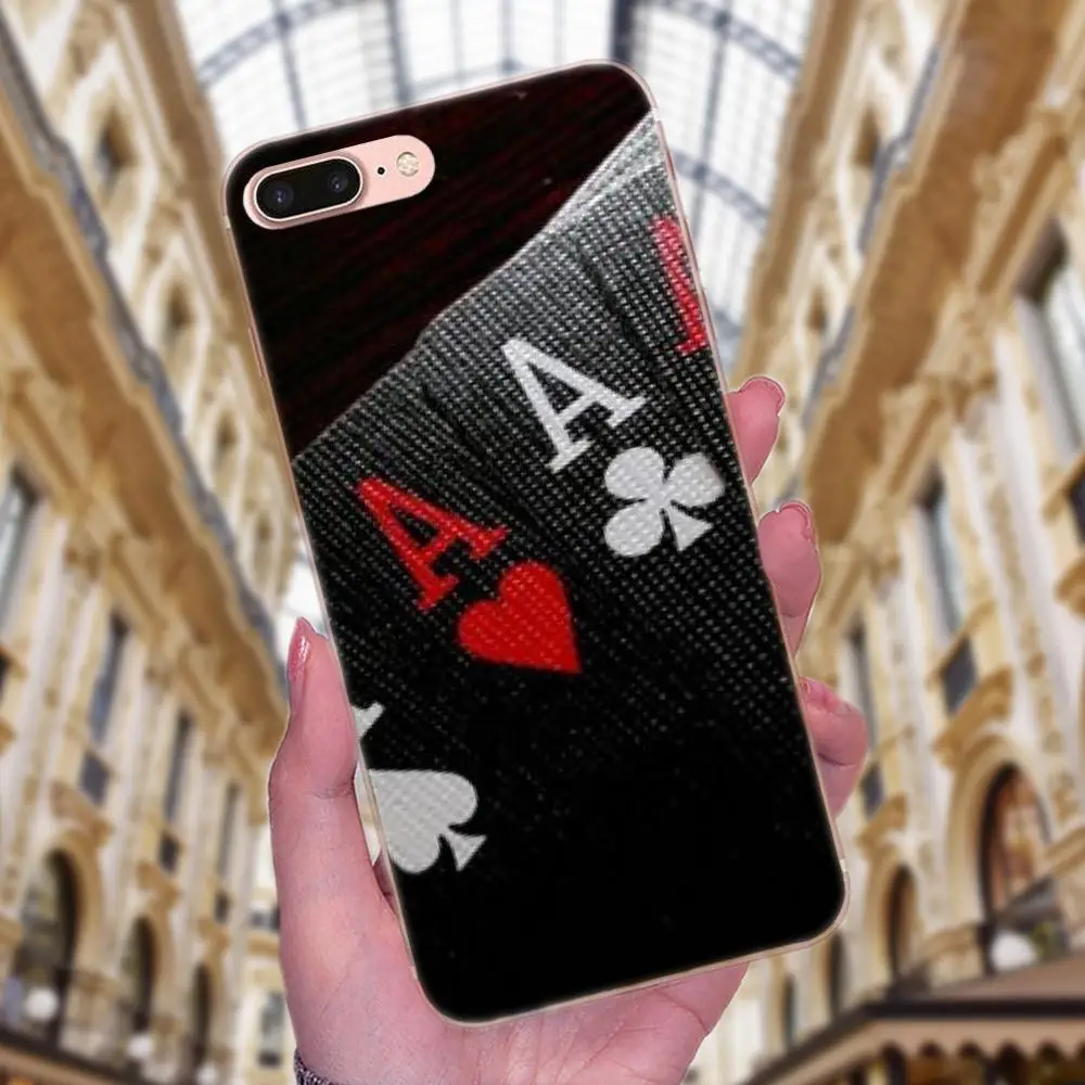 Soft Design Phone Cute Poker For Apple iPhone 4 4S 5 5C 5S SE 6 6S 7 8 Plus X XS Max XR | Мобильные телефоны и аксессуары