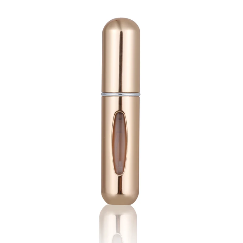 5ml gold OSHIONER 5 мл/12 мл портативный мини многоразовый флакон-спрей для духов алюминиевая бутылка с пульверизатором для путешествий контейнер с духами - Цвет: 5ml gold