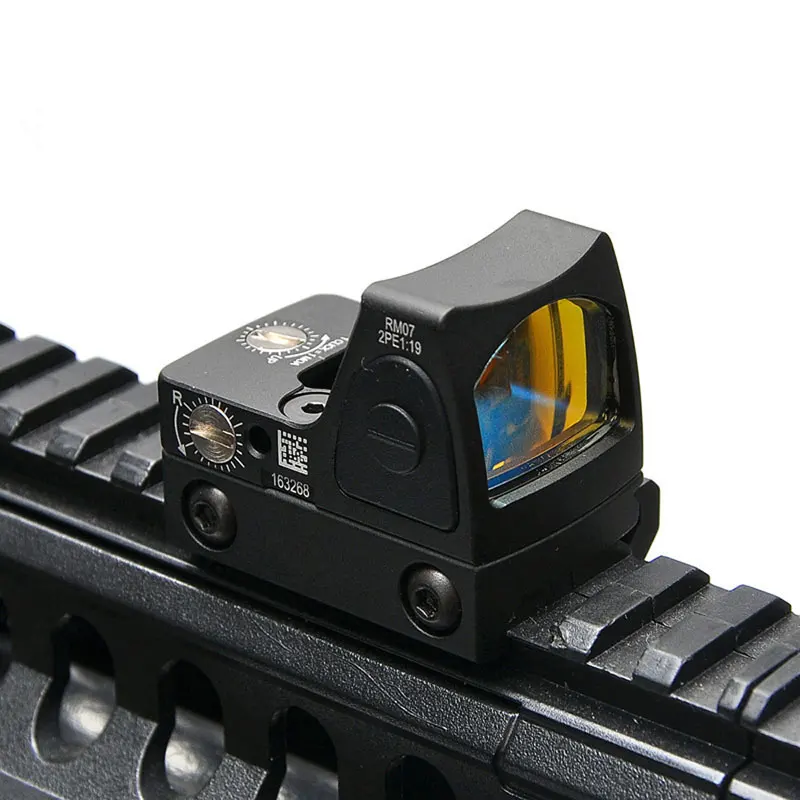 Тактический прицел RMR Reflex Red Dot Sight 3,25 MOA Dot Brightne Регулируемый 1х прицел с креплением 1913& Glock охотничий страйкбольный прицел