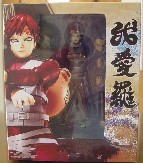 Hokage аниме Kazekage Гаара ПВХ мультфильм рисунок 15 см|Игровые фигурки и трансформеры| |
