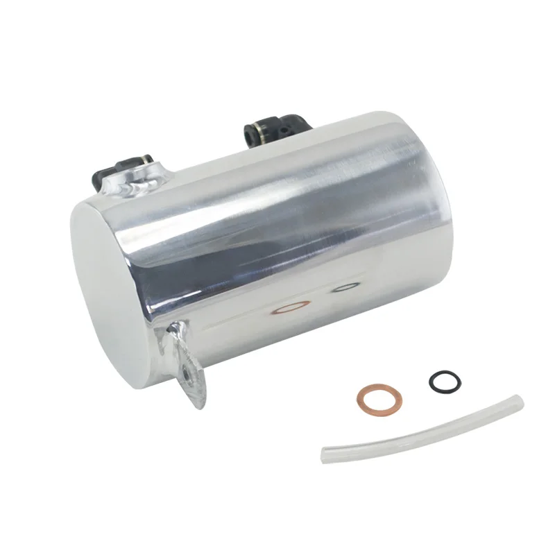 VR - 0.5L полированный 3/8 &quotNPT боковой порт алюминиевый маслоуловитель может