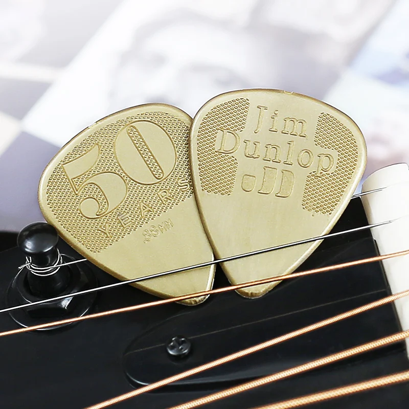 Медиаторы для гитары Dunlop 50 юбилей бас-медиатор аксессуары акустической
