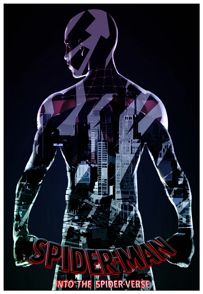 E122 Marvel Comics, супергерой, плакат с изображением Человека-паука, Человека-паука, в стихах паука, печать фильмов, плакат, Настенный декор для детской комнаты - Цвет: E122