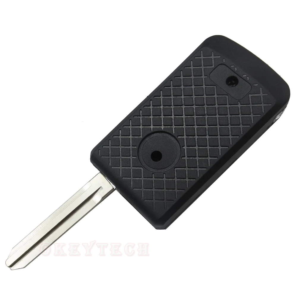 Модифицированный чехол для автомобильного ключа OkeyTech с 2 кнопками складной