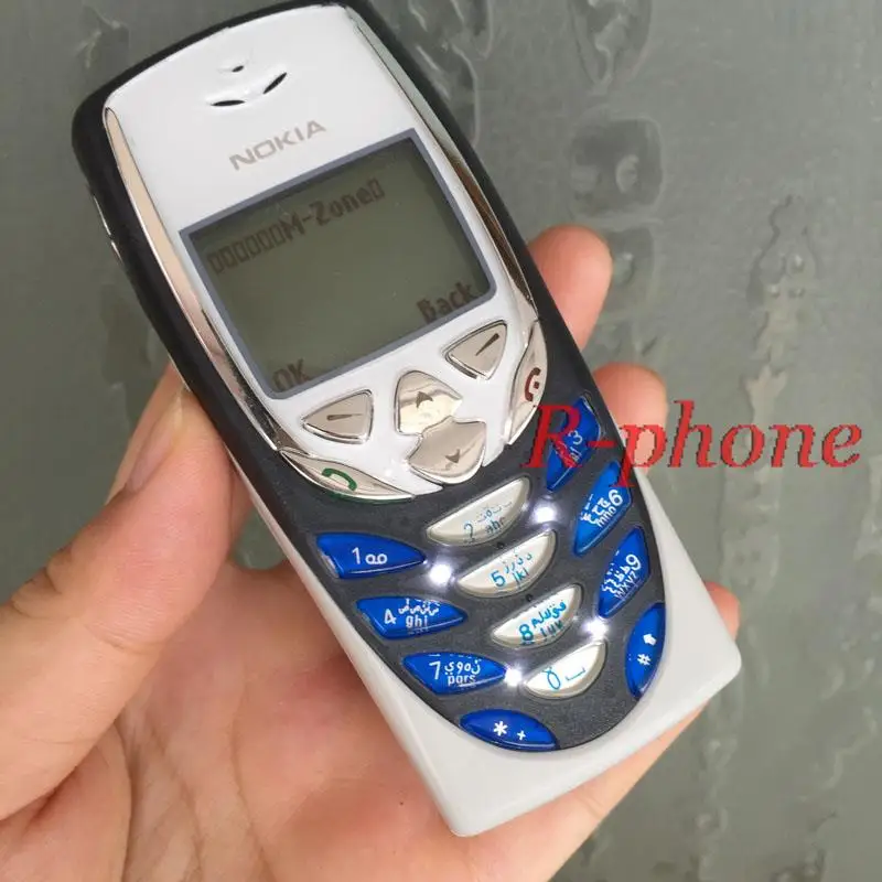 Nokia 8310 мобильный телефон 2G GSM 900/1800 разблокированная арабская клавиатура 8310 красный Восстановленный