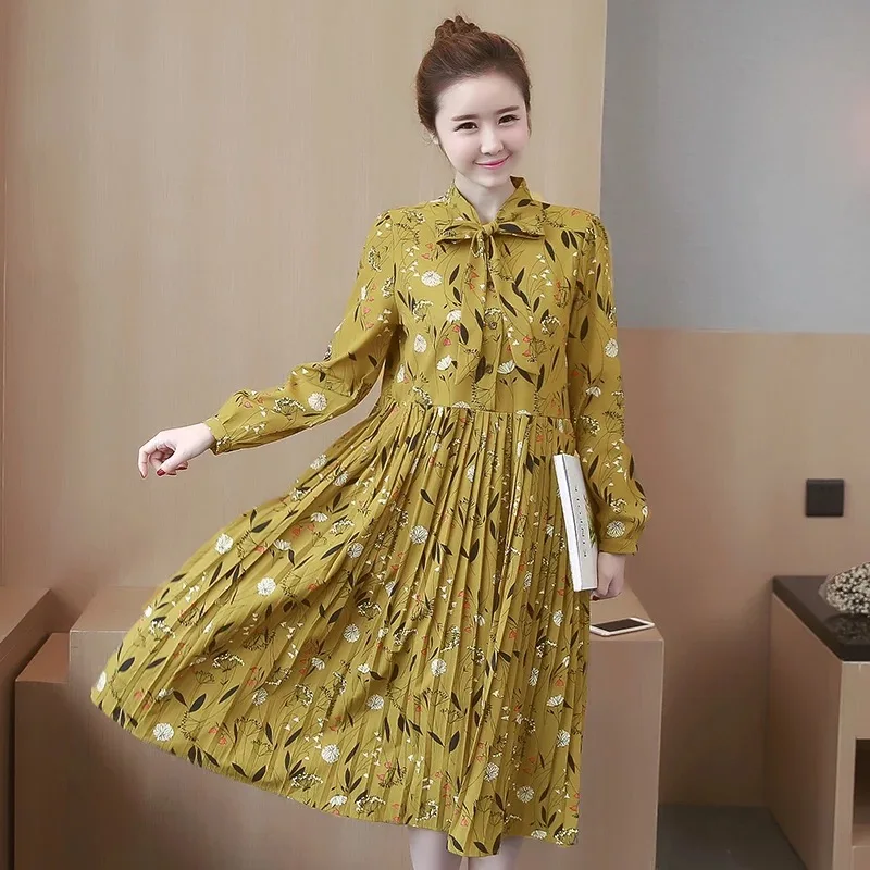 Элегантные платья для беременных женщин Топы с длинным рукавом Весенняя осенняя