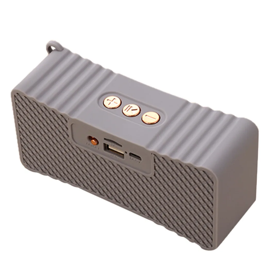 VOBERRY Bluetooth 4,1 Портативный музыкальная стереоколонка Колонка динамик 2 H с сабвуфером Мобильный открытый Динамик s