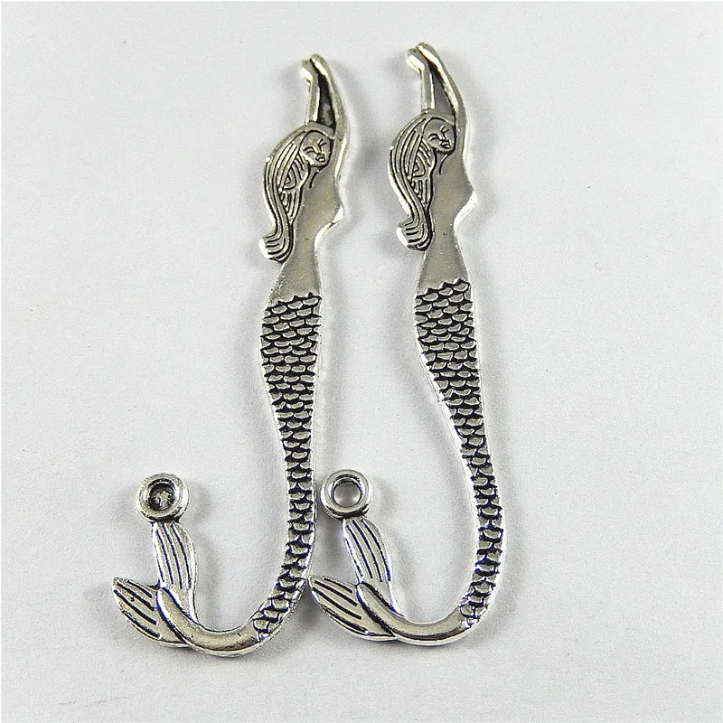 10 шт. подвески для волос 81 х21 мм