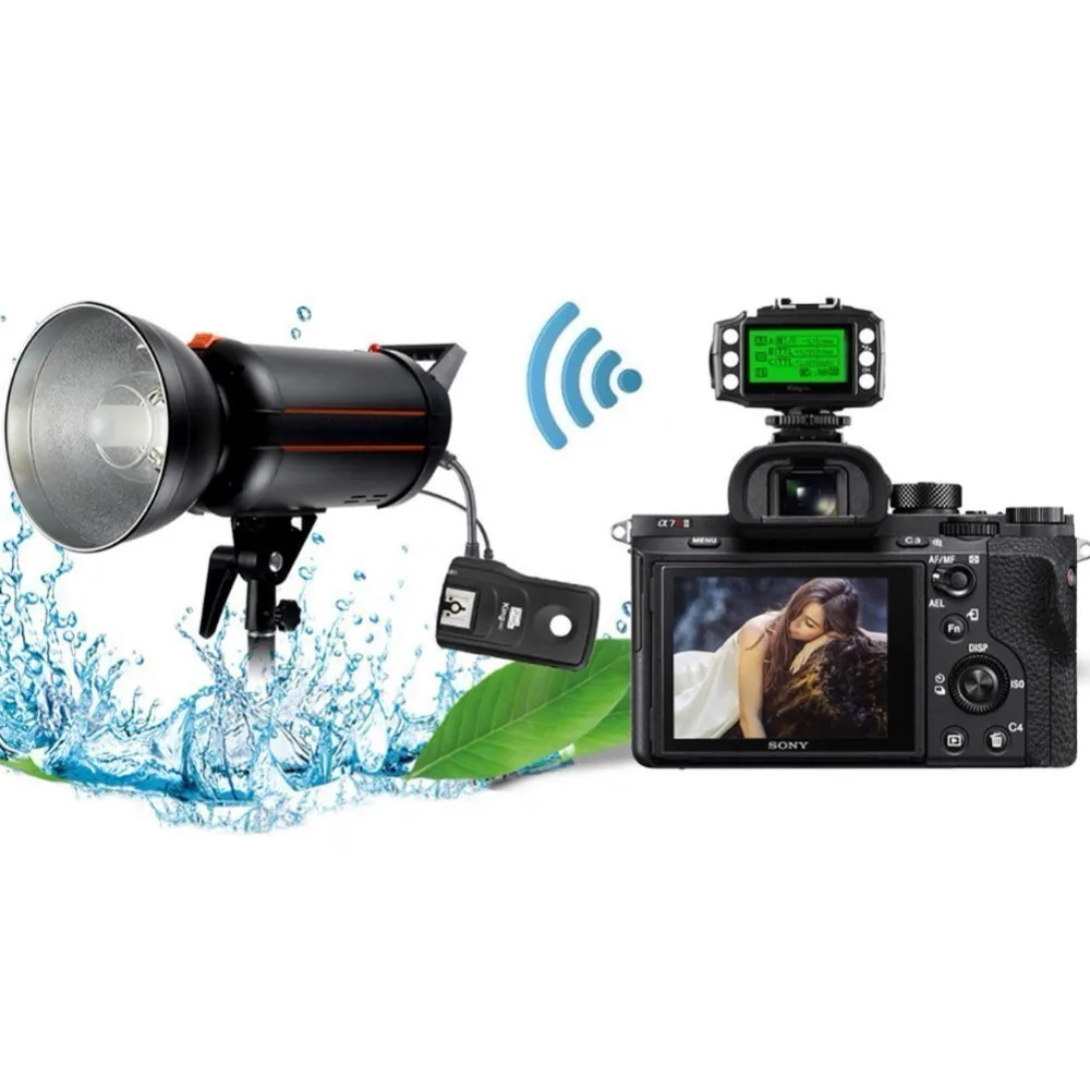 Pixel X800S Стандартный беспроводной HSS TTL светодиодная вспышка Speedlite + King Pro 2 4G набор