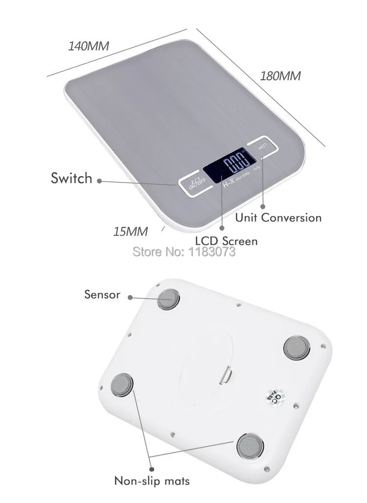 Цифровые кухонные весы с ЖК дисплеем 5 кг 1 г|electronic scale|lcd digital kitchen scalescale 5kg |