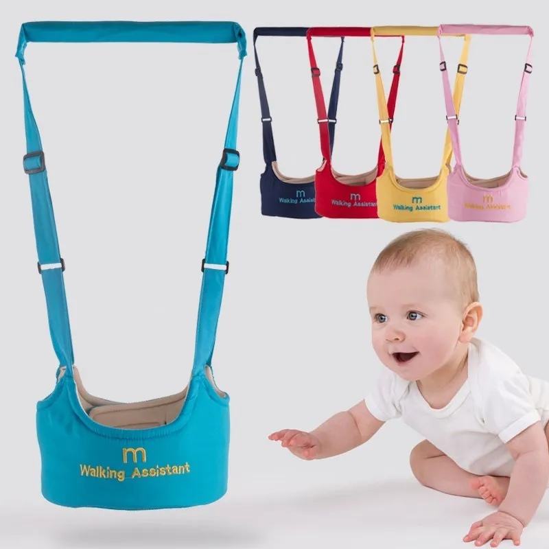 

Step with infant learning to walk boy girl shatter-resistant backpack walking baby safety anti-assisted vest red