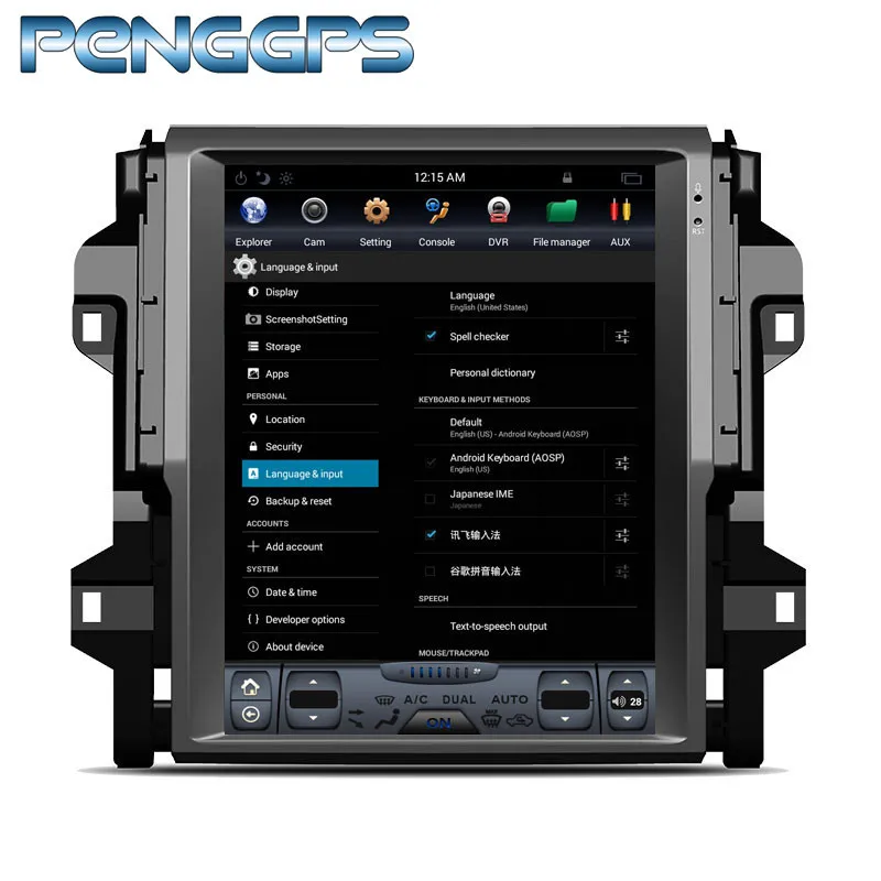 Автомобильный gps навигация DVD для TOYOTA Fortuner /Revo 2016 2019 подходит авто AC стерео 4K 2G + 64G
